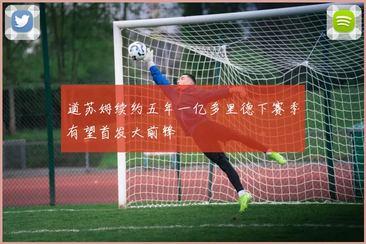 道苏姆续约五年一亿多里德下赛季有望首发大前锋