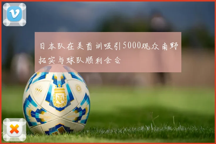 日本队在美首训吸引5000观众南野拓实与球队顺利会合